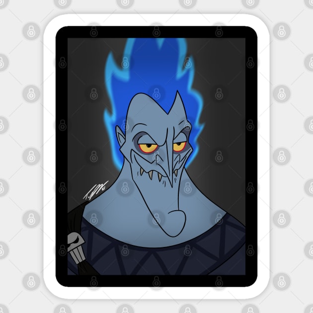 Hades Sticker by Tuckerjoneson13